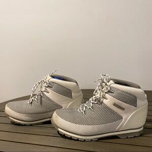 {Timberland} boys euro sprint fabric hiker boots